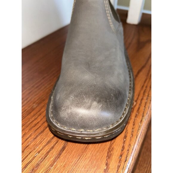 NEW Born Men's Hemlock Leather Boots Size 9.5 Brown Pull On Casual Fall Winter - Picture 11 of 13